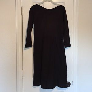 Limited black sweater dress, 3/4 sleeves