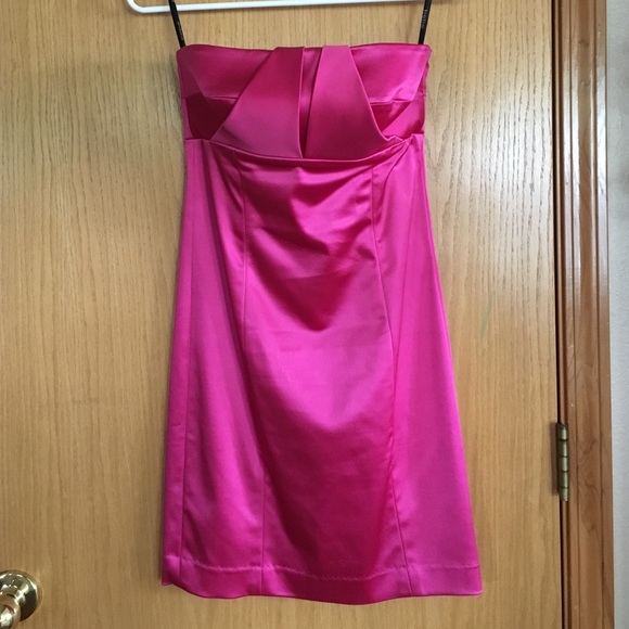Pink mini club dress