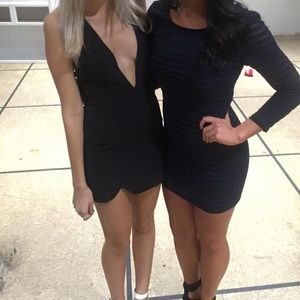 Nasty gal black dress