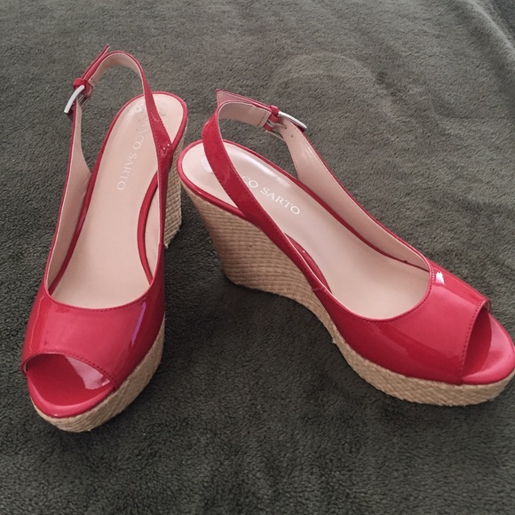 Franco Sarto wedge shoes size 8M