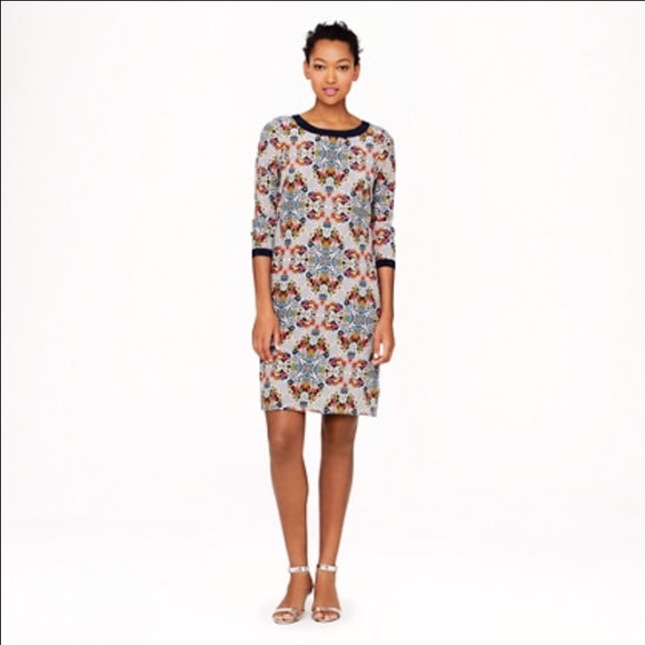 J Crew floral dress