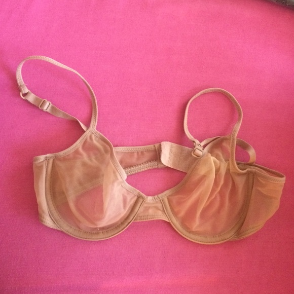 Calvin Klein Mesh nude bra