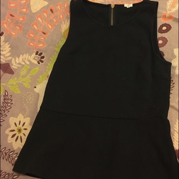 J. Crew Sleeveless Peplum