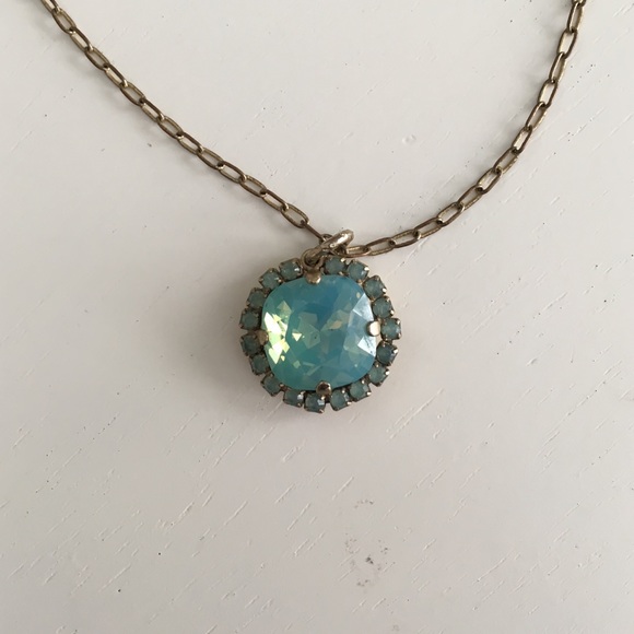 Blue necklace