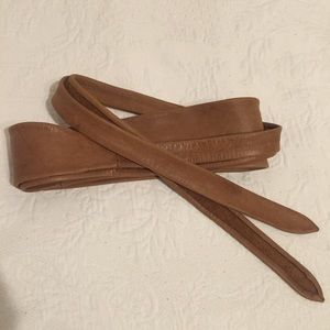 Ada Leather Wrap Belt