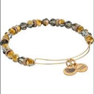 Alex and Ani Gold Gleam bangle