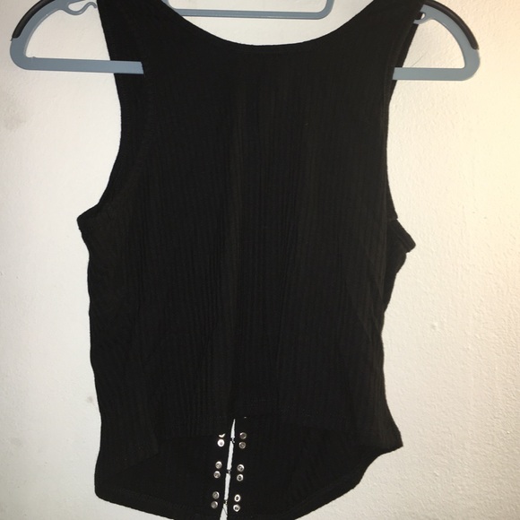 Ribbed Crop Top - Picture 2 of 2