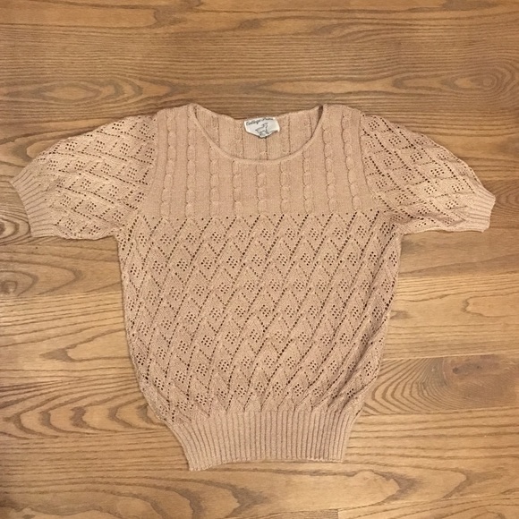 MADE IN USA Small Knitted/Crocheted Sweater🇺🇸
