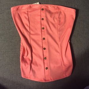 Salmon tube top