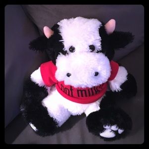 Adorable Stuffed Cow!