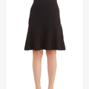 Modcloth "Stop and Stereo Skirt in Black" 2x