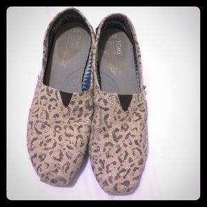 Brown Leopard Print Toms - Hardly Worn!