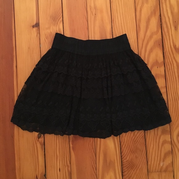 Gully Hicks Navy Blue Mini Skirt