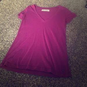 Pink vneck