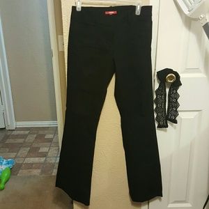 Black slacks