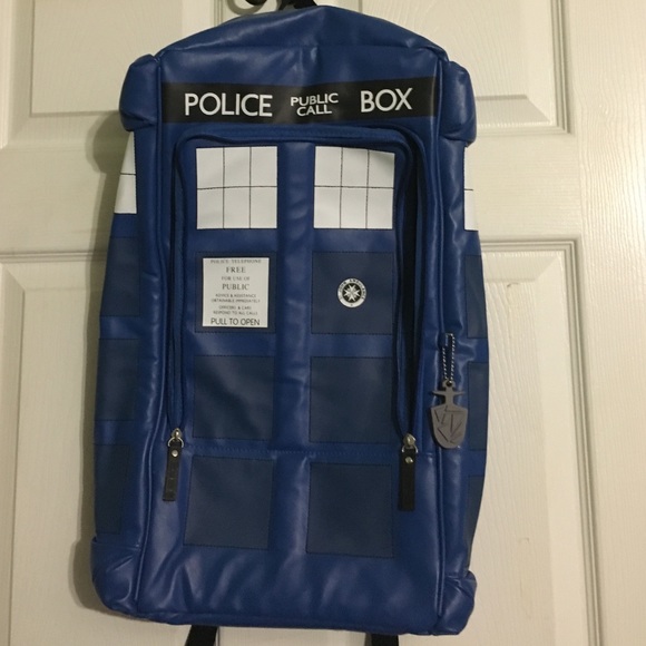 Tardis Doctor Who Backpack