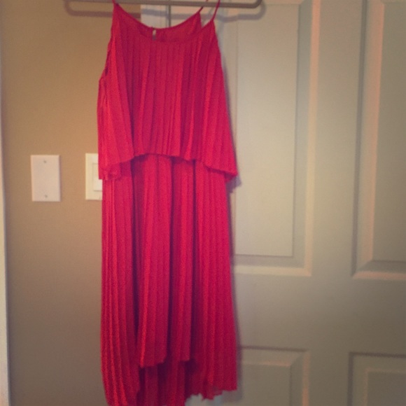 Red dress