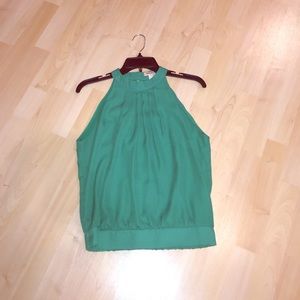 Emerald top bought from Arden B.