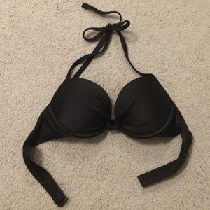Black push-up bikini