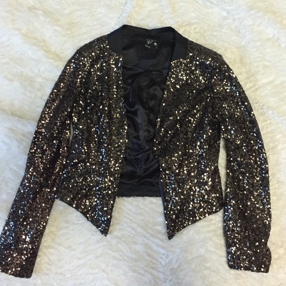 Gold Sequin Jacket