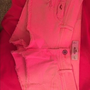Pink Hollister Shorts