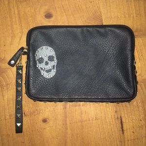 Skull Studded Clutch