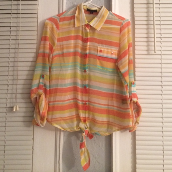 Party girl sheer top