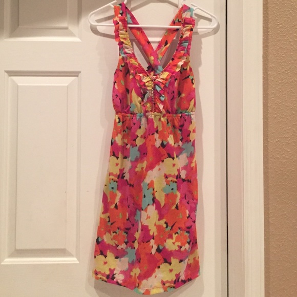 Flowered dress - Picture 1 of 2