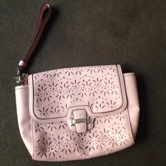Pink Coach Clutch!