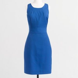 J. Crew suiting - royal blue sleeveless dress