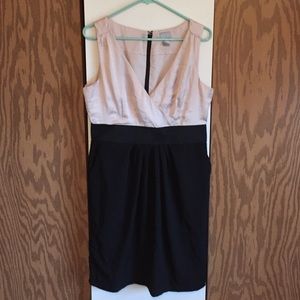 NWOT H&M blush pink & black dress