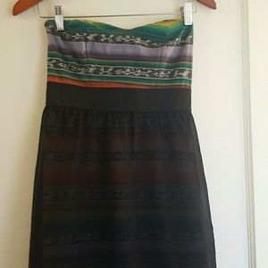Peru inspired stretch mini dress