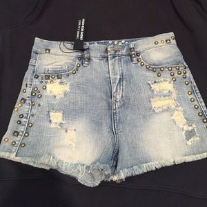 Blank Jean shorts