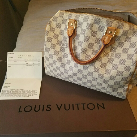 Louis Vuitton Damier Azur Speedy 30