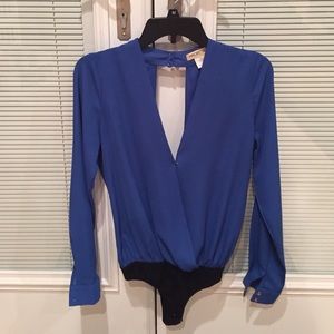 Deep cut bodysuit from Arden B