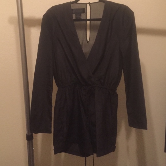 Kardashian Kollection Black romper