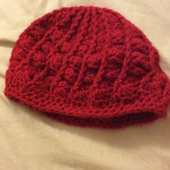 red beanie