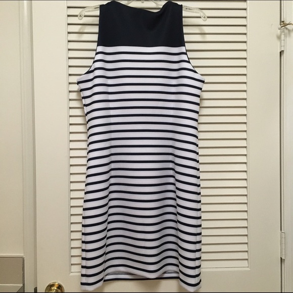 Michael Kors Norwood stripe scuba sheath dress - Picture 4 of 4