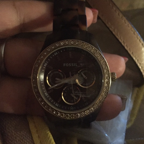 Beautiful Fossil watch.