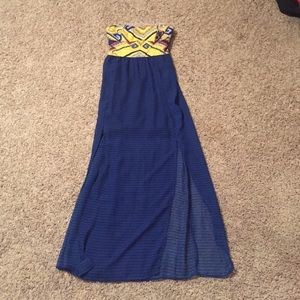 Multicolored Maxi Dress