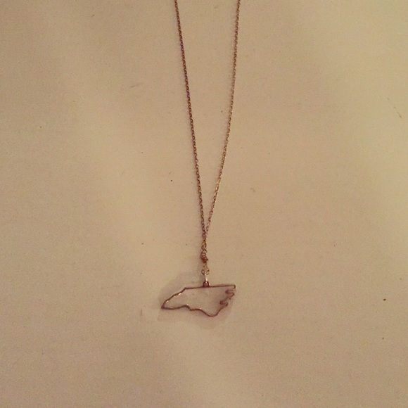North Carolina state necklace