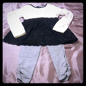 DKNY 5T 2 Piece Outfit
