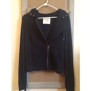 ABERCROMBIE side zip sweatshirt MEDIUM