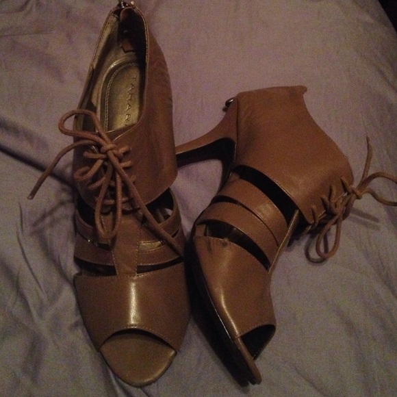 Tahari Shoes - Tahari cut out booties