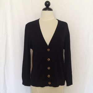 Tory Burch Black Cardigan