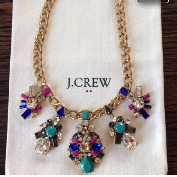 J. Crew multicolor statement necklace