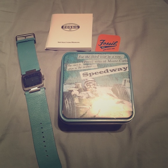 Real Leather Fossil Watch