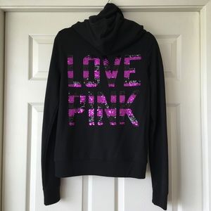 VS Love Pink Bling Hoodie