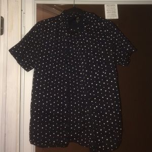 H&M short sleeve button up