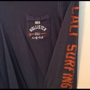 Long sleeve hollister surf t shirt